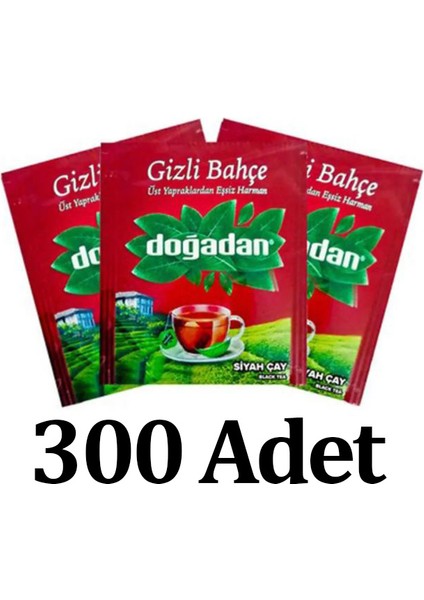 Gizli Bahçe Bardak Poşet Çay 2 gr x 100 Adet x 3 Paket