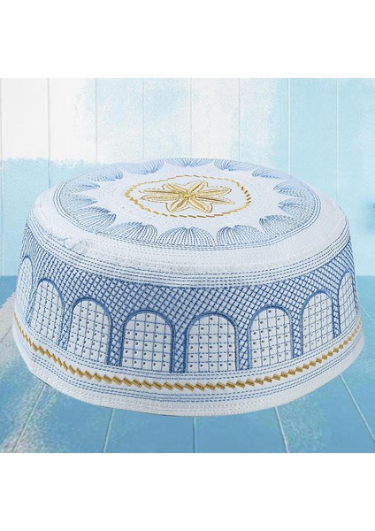 Düz Üst Dua Şı Bere Topi Mavi (Yurt Dışından) indirimleri