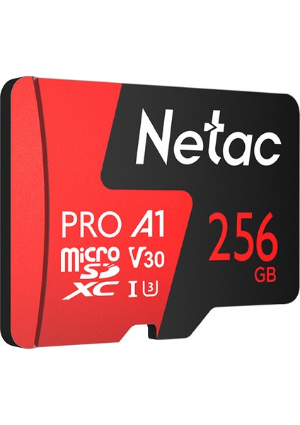P500 Extreme Pro 256 GB Microsdxc V30/A1/C10 Hafıza Kartı + Sd Adaptör (NT02P500PRO-256G-R)