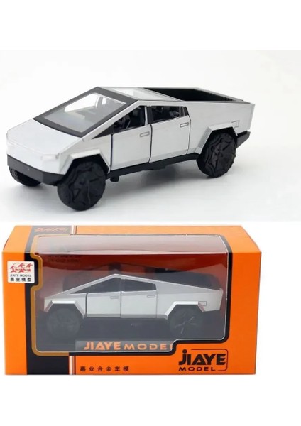 1:36 Tesla Cybertruck Pickup Suv Alaşımlı Araba Modeli Diecast Metal Oyuncak Arazi Aracı Geri Çekilebilir Kamyon Ses Işık Oyuncak Koleksiyonu (Yurt Dışından) fiyatları