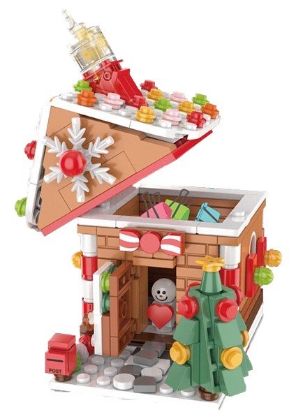 Legoı Inşaat Seti Yapı Taşları Yeni Yıl Oyuncak Cadılar Bayramı Noel Hediyesi (Yurt Dışından)