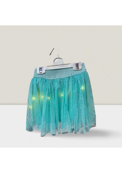 Işıklı Kız Çocuk Etek modelleri
