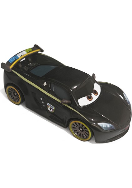 Disney Pixar Arabalar Lewishamilton Şimşek Mcqueen Chick Hicks 1:55 Modelleme Metal Oyuncak Araba Alaşım Sally Yarış Modeli Çocuk Hediyeleri (Yurt Dışından)