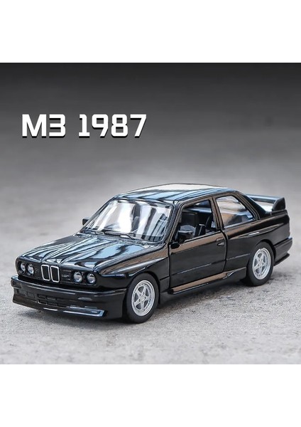 1/36 Bmw M3 1987 Alaşımlı Oyuncak Araba Modeli Metal Döküm Oyuncak Araçlar Otantik Zarif Iç Mekan Geri Çekilebilir 2 Kapılı Açık Çocuk Hediyesi (Yurt Dışından) fiyatları
