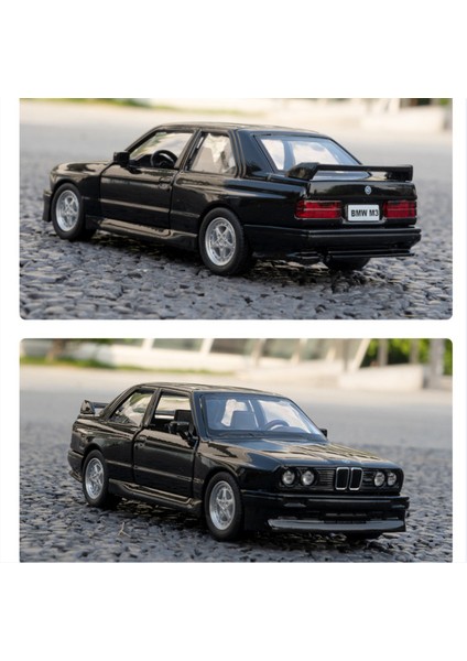 1/36 Bmw M3 1987 Alaşımlı Oyuncak Araba Modeli Metal Döküm Oyuncak Araçlar Otantik Zarif Iç Mekan Geri Çekilebilir 2 Kapılı Açık Çocuk Hediyesi (Yurt Dışından) fırsatları