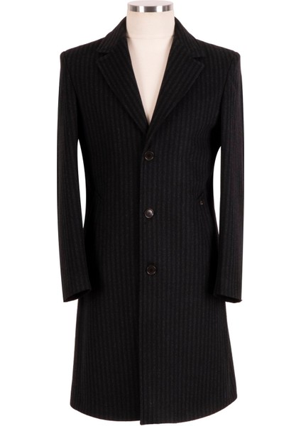 % 100 Kaşmir Slim-Fit Palto