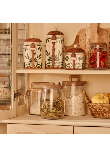 Kers Mango Kapaklı Kaşıklı Kavanoz Naturel (2800 ml ) indirimleri