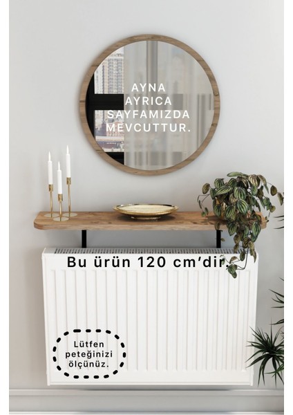 120 cm Petek Üstü Tak Çıkar Raf-Dresuar Oval Kesim