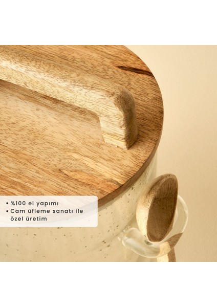 Kers Mango Kapaklı Kaşıklı Kavanoz Naturel (2200 ml) fiyatları