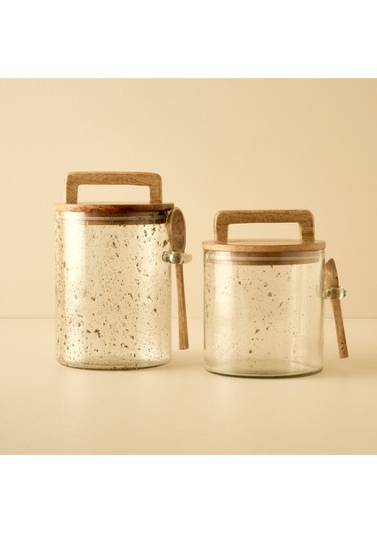 Kers Mango Kapaklı Kaşıklı Kavanoz Naturel (2200 ml) modelleri