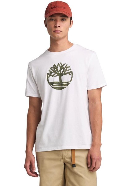 Kennebec Rıver Camo Tree Logo Short Slee Erkek Tişört TB0A6DTS1001