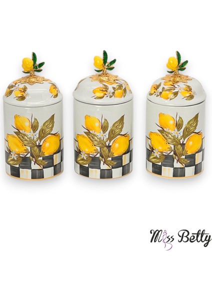 Linda Büyük Porselen Baharat Takımı 3'lü fiyatları