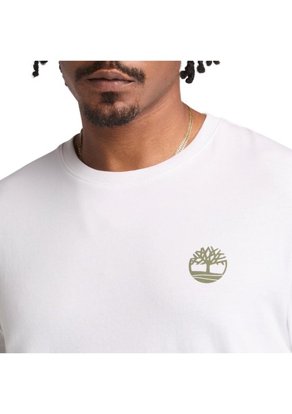 Kennebec Rıver Back Camo Tree Logo Short Erkek Tişört TB0A2FKZ1001
