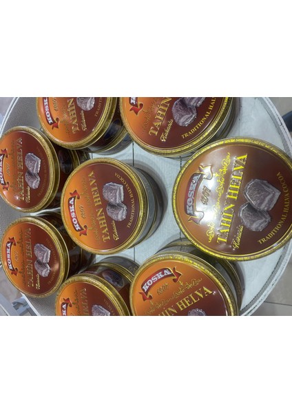 Teneke Kakaolu Helva 400 gr Koli 12 Adet fiyatları