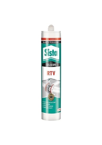 Rtv Kırmızı Silikon 310 ml
