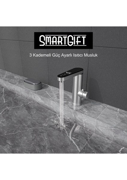 Elektrikli Sıcak Su Musluğu Termal Musluk Ani Su Isıtıcı Musluk (Alttan Girişli) fiyatları