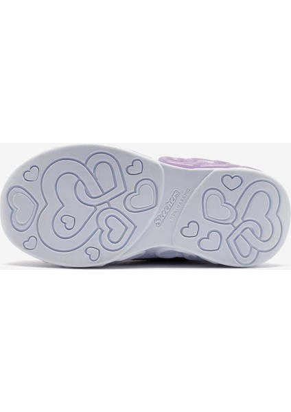 Infinite Heart Lights - Lovin Hearts Küçük Kız Çocuk Gri Işıklı Bot 303054N Smlt