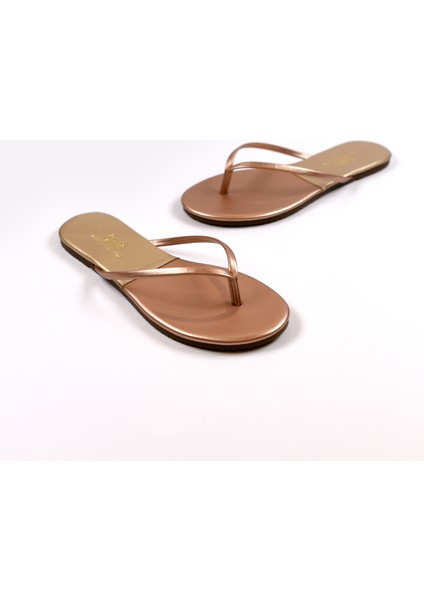 Kadın Gold/rose Parmak Arası Terlik fiyatları