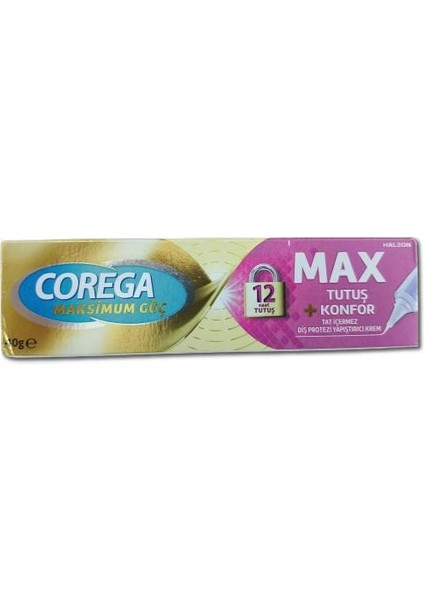 Krem Max Tutuş + Konfor Yapıştırıcı 40 gr