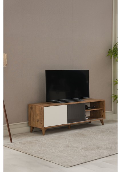 Tv Sehpası Sürgülü Kapak 140 x 40 x 35 cm modelleri