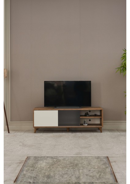Tv Sehpası Sürgülü Kapak 140 x 40 x 35 cm fırsatları