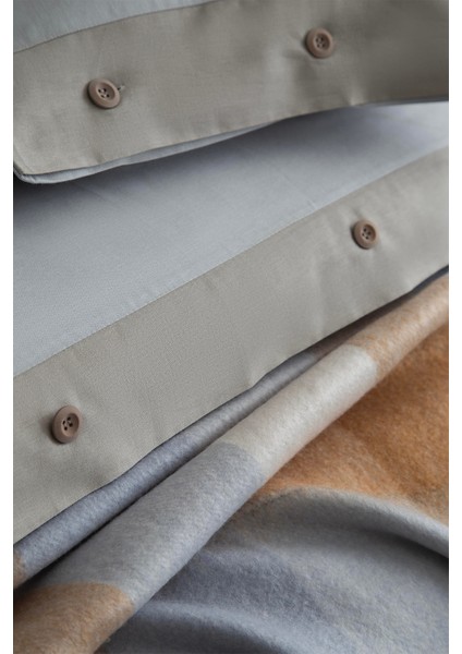 Porto Indigo Çift Kişilik %100 Pamuk Nevresim Takımı ve Battaniye Seti fiyatları