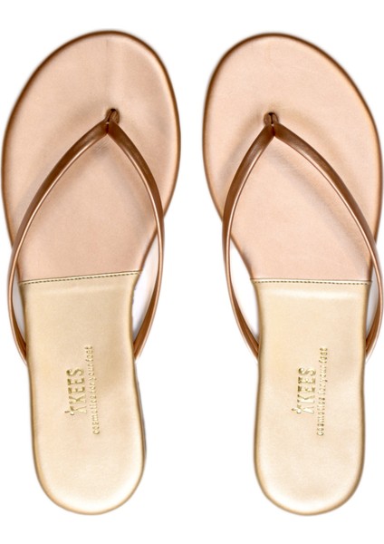 Kadın Gold/rose Parmak Arası Terlik