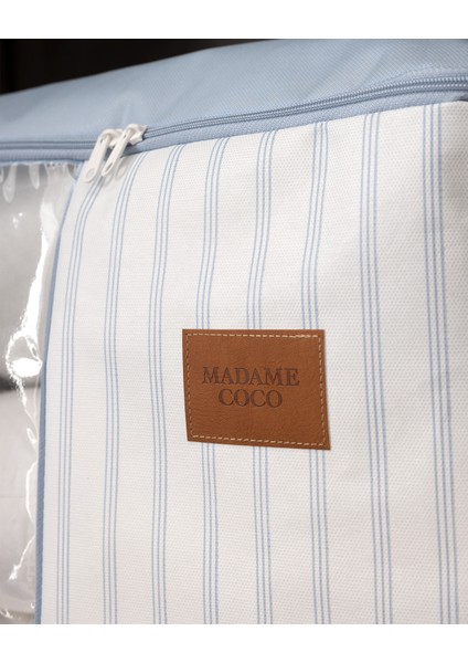 Nuage 2'li Pencereli Hurç - Beyaz/Açık Mavi