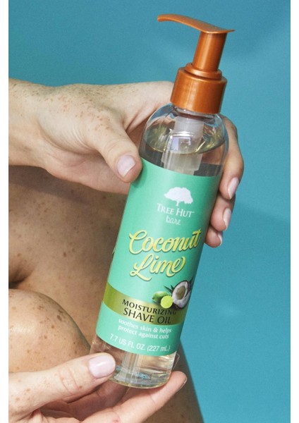 Bare Coconut Lime Nemlendirici Kadın Tıraş Yağı 227ML