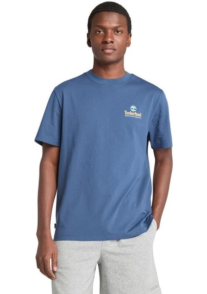 Illustrated Tree Logo Back Graphic Tee Erkek Tişört TB0A6DG52881 fırsatları