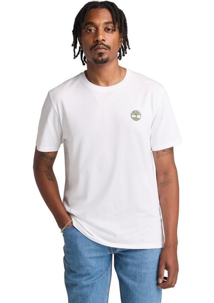 Kennebec Rıver Back Camo Tree Logo Short Erkek Tişört TB0A2FKZ1001