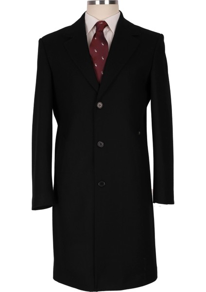 Slim Fit Yün Palto