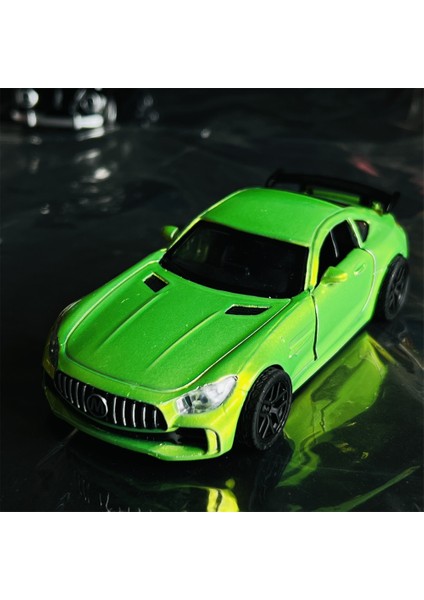 Süper Spor Araba Simülasyonu Alaşım Modeli Çocuk Spor Araba Oyuncak Çocuk Araba Modeli Pasta Süsü (Yurt Dışından)