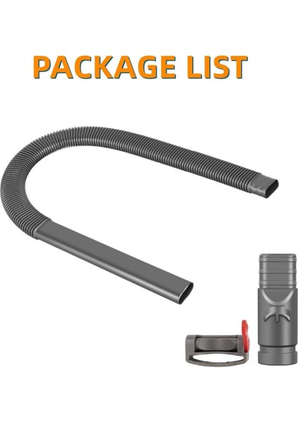 V6 DC35 DC44 DC45 DC48 DC52 DC58 DC59 DC62 Için Kurutma Makinesi Havalandırma Temizleme Kiti Esnek Lint Temizleme Hortumu Ataşmanı (Yurt Dışından) fırsatları