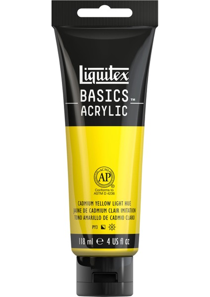 Basics Akrilik Boya 118ML Cadmium Yellow Light Hue 159