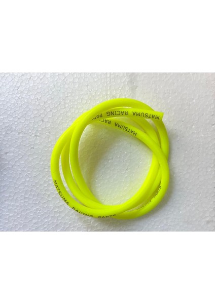 Motosiklet Benzin Hortumu Sarı Renk Modifiye 1 Metre