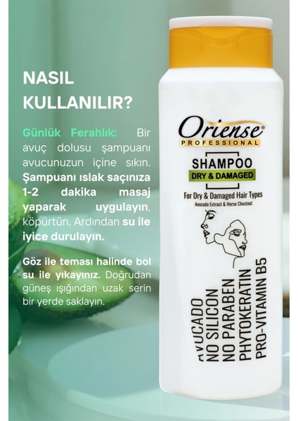 Dry & Damaged 600 ml Şampuan 2'li Set