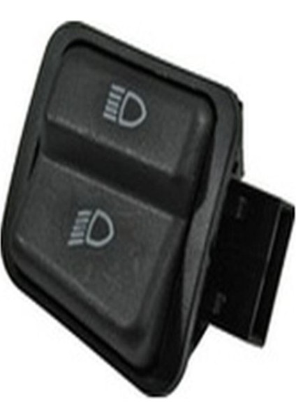 Scooter Anahtar Sellektör Uzun Kısa Düğmesi Arkası 3 Fiş Girişli