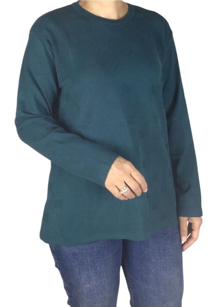 Kadın Mimoza Sade Büyük Beden Anne Bluz modelleri