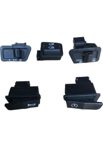Scooter 125-150 Hs Rs 150 Düğme Seti 5 Li