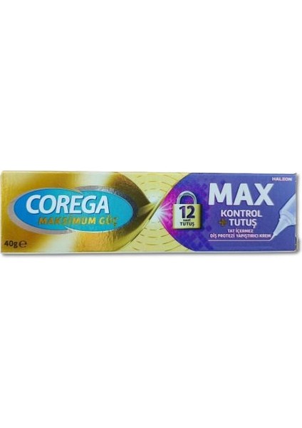 Maksimum Kontrol + Tutuş Yapıştırıcı Krem 40 gr