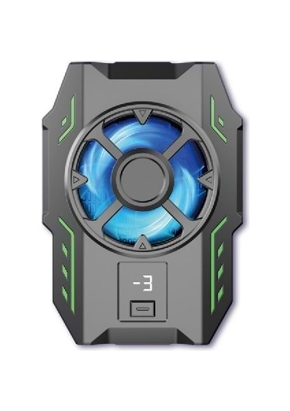 Sr-Mc2 Manyetik 3 Kademeli Fan Hızı 5000R 8*6*4cm Telefon Soğutucu