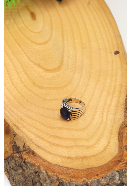 Safir Taşlı Yuvarlak Model 925 Ayar Gümüş Çocuk Yüzük 201023745 modelleri