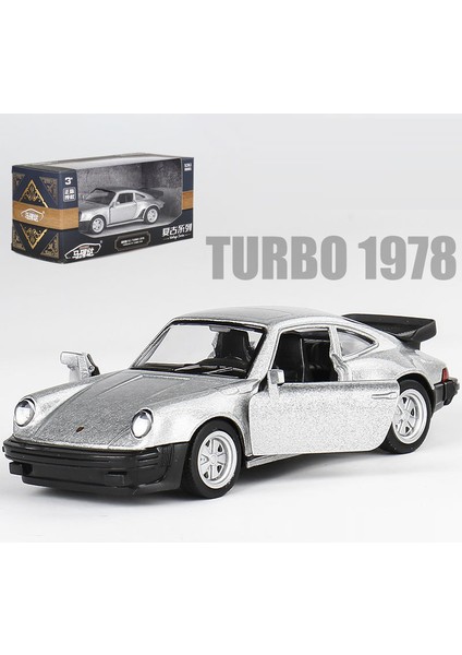 1:36 Porsche 911 1978 Alaşımlı Araba Modeli Oyuncak Simülasyonu Metal Döküm Geri Çekilebilir Dekorasyonlu Mini Araba Çocuk Hediyeleri Koleksiyonu (Yurt Dışından)