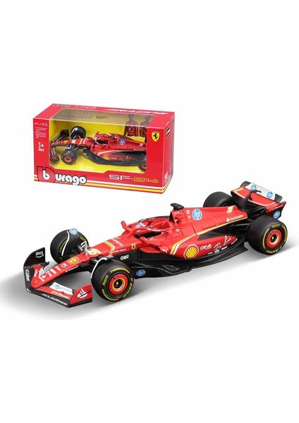 Yeni 2024 Bburago F1 1:43 Bwt Alpine A524 Iki Renkli Mavi Pembe Alaşımlı Minyatür Pres Döküm Modeli #10 #31 Formula Araba Modeli Oyuncak Hediye (Yurt Dışından)