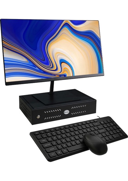Mk2 I7 12700 8gb Ddr4 120SSD 24" Monitörlü Set Mini Pc