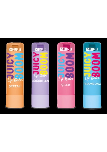 Juıcy Boom Lıp Balm Frambuaz 5 gr