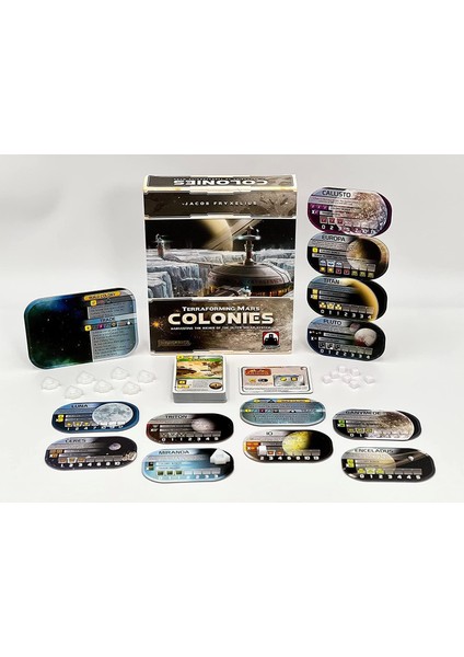 Terraforming Mars Colonies (Ingilizce) modelleri