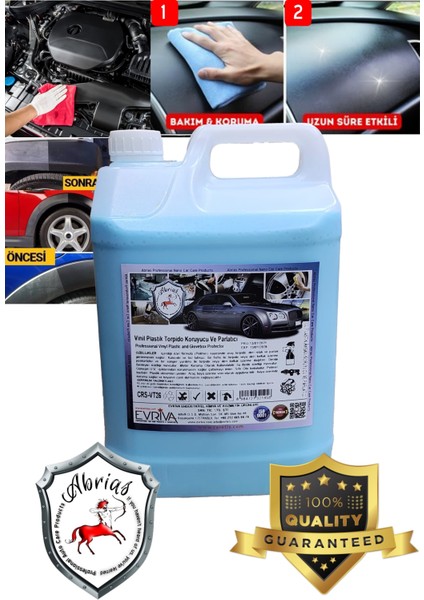 Vinil Plastik Aksam Torpido Motor Koruyucu ve Parlatıcı Pro 5lt fiyatları