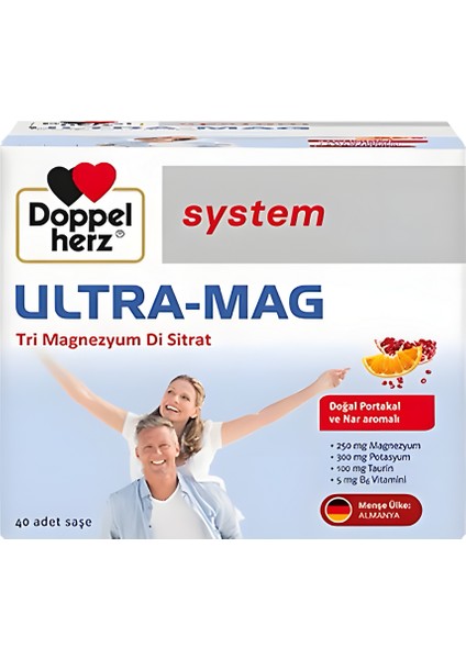 Doppelherz Ultra-Mag 40 Saşe